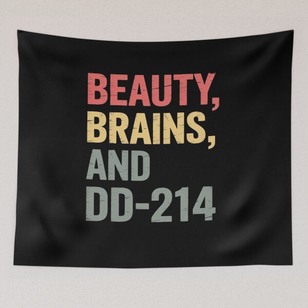 Item preview, Beauty Brains And A Dd-214 Veteran Day designed and sold by Elenasriveras.