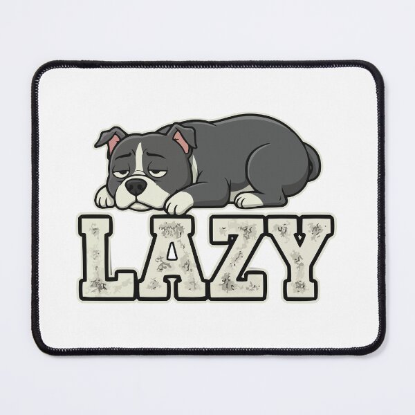 Item preview, Tired Lazy Pitbull designed and sold by Petzzz.