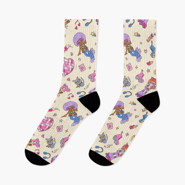 Item preview, Valentine’s Day Disco with Cowgirls (Cream) designed and sold by HarunaMcDesigns.