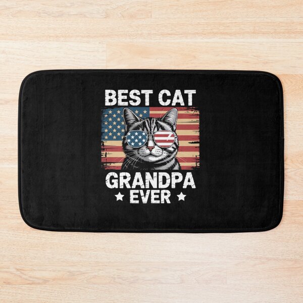 Item preview, Best Cat Grandpa Ever American Flag Patriotic 4Th Of July designed and sold by Elenasriveras.