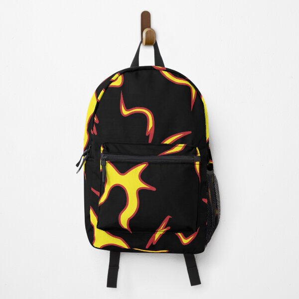 Item preview, Neon Fire Flame Pattern designed and sold by Digital Muse Store.