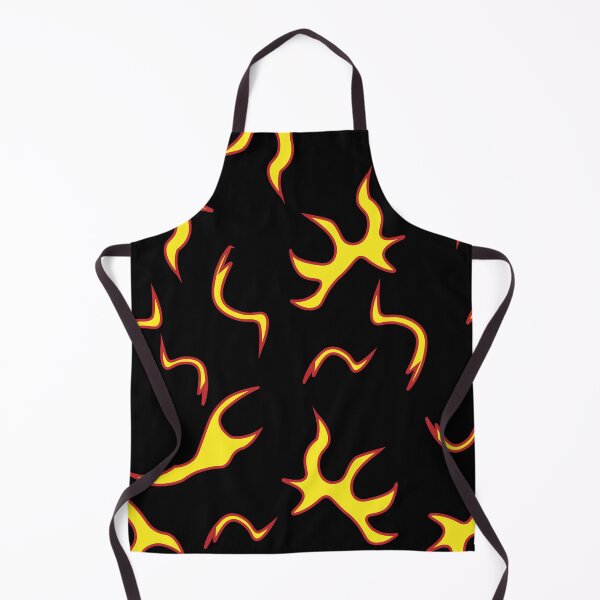Item preview, Neon Fire Flame Pattern designed and sold by Digital Muse Store.
