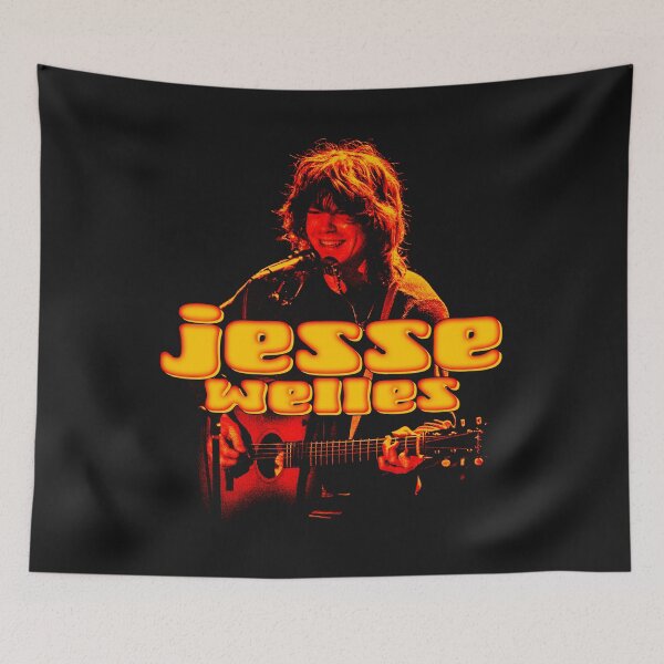 Item preview, Orange Typography Folk Singer designed and sold by nerdyygraphic.