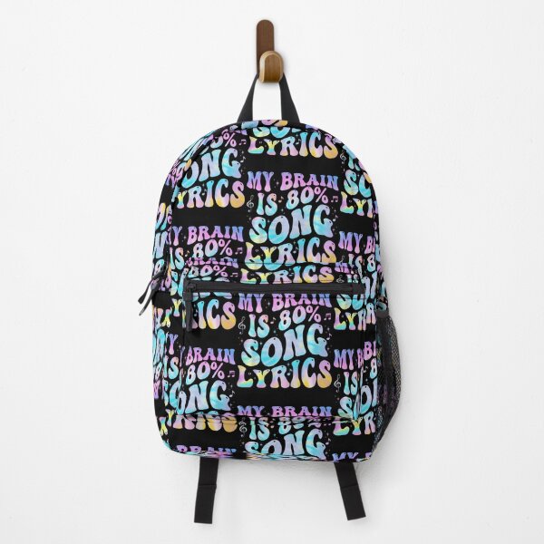 Item preview, My Brain Is 80 Percent Song Lyrics Music Lover Funny designed and sold by JuneLisa1.