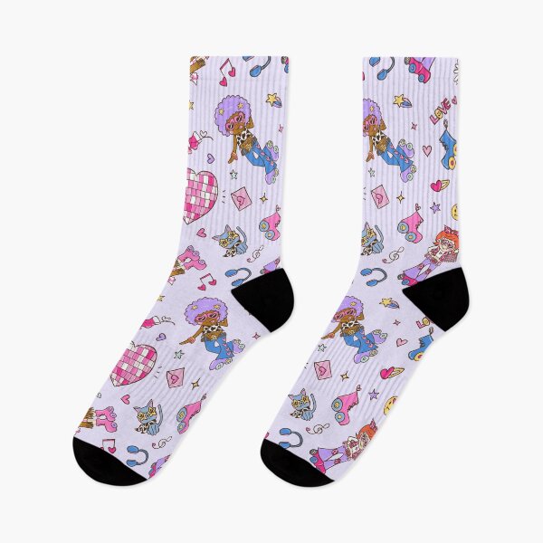 Item preview, Valentine’s Day Disco with Cowgirls (Lavendar) designed and sold by HarunaMcDesigns.
