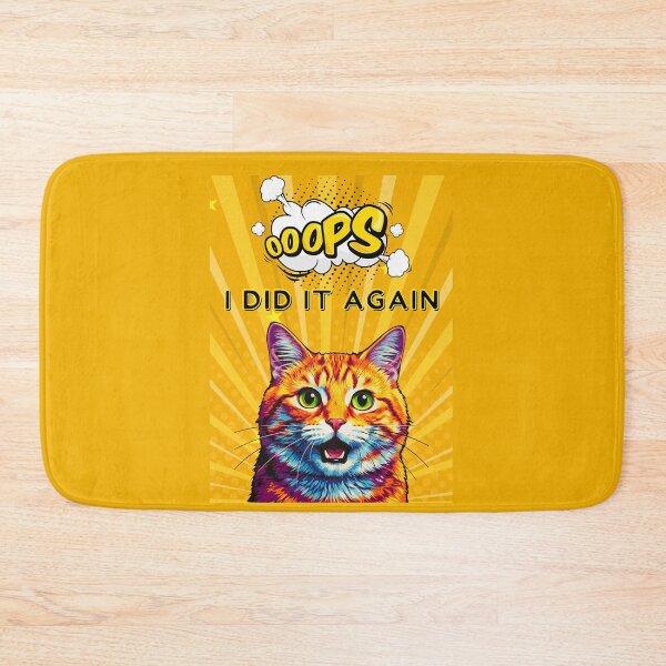 Item preview, Ooops I Did It Again - Cat  designed and sold by Paleo5135.