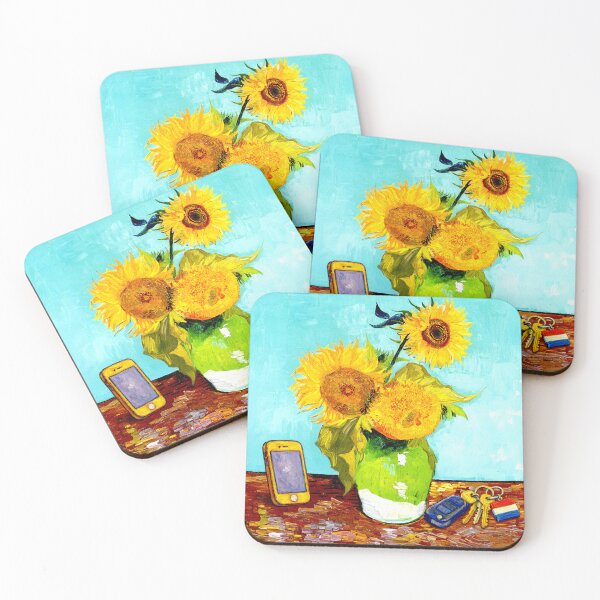Item preview, Vincent Van Gogh - Sunflowers Modern Art designed and sold by letitrip.
