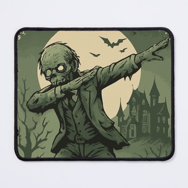 Item preview, Dabbing Zombie in front of full moon designed and sold by drizzd.