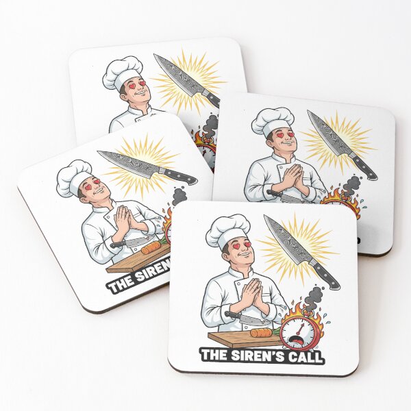 Item preview, Easily Distracted by Knives – The Chef’s Siren Call designed and sold by w66aboo.