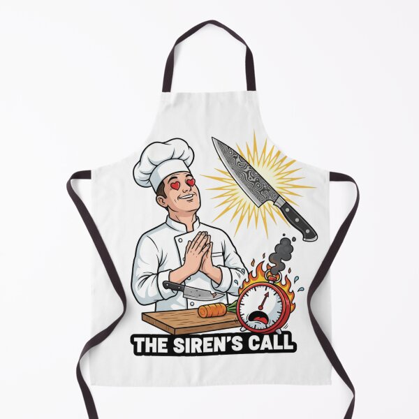 Item preview, Easily Distracted by Knives – The Chef’s Siren Call designed and sold by w66aboo.