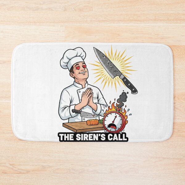 Item preview, Easily Distracted by Knives – The Chef’s Siren Call designed and sold by w66aboo.