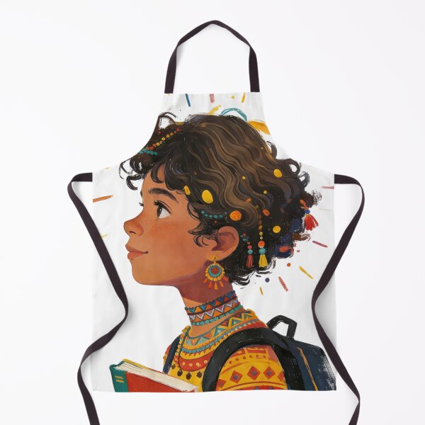 Item preview, Textured Oil Painting: Inspired Student Portrait | Vibrant Boho Impasto Art designed and sold by Cherrydora.