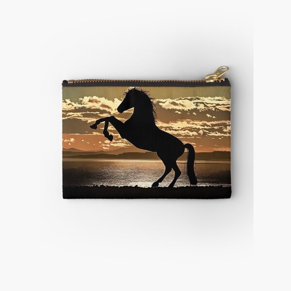 Item preview, Rearing Horse at Sunset designed and sold by tomorrowsart.