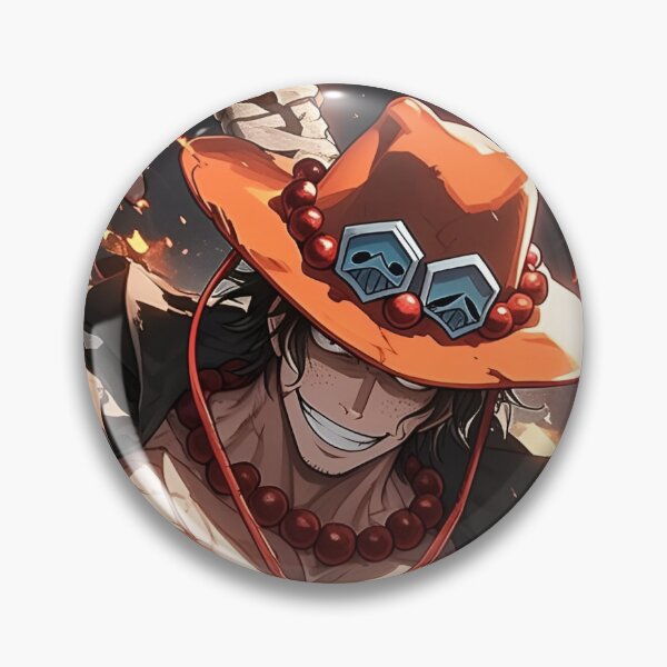Item preview, Ace- Flame Warrior Outlaw – Fire Fist Anime Hero Art designed and sold by Dyan4.