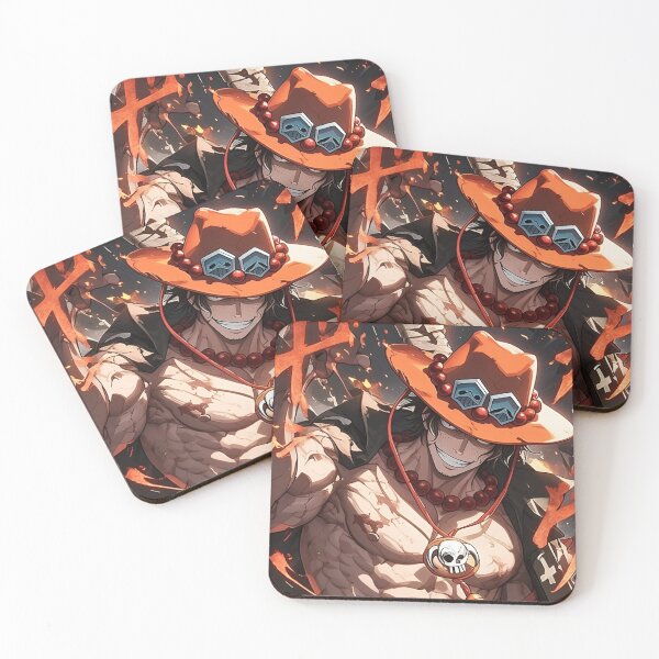 Item preview, Ace- Flame Warrior Outlaw – Fire Fist Anime Hero Art designed and sold by Dyan4.