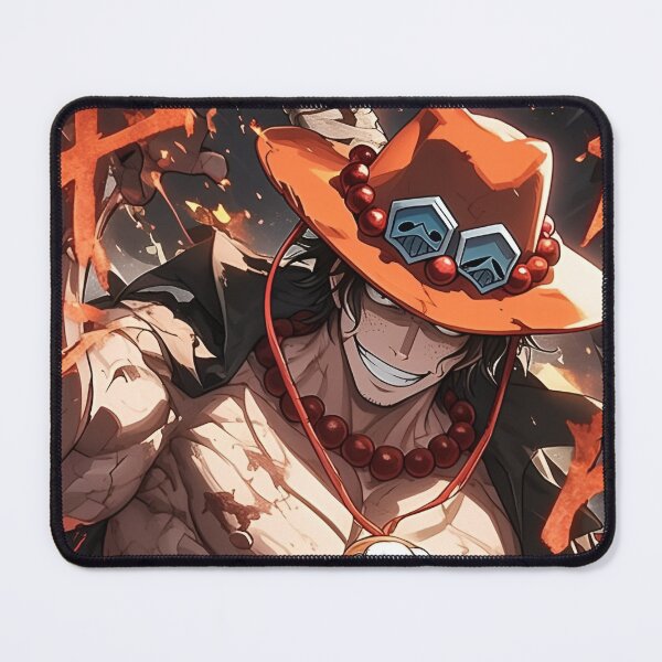 Artikelvorschau, Ace – Flammenkrieger-Outlaw – Anime-Held mit Feuerfaust-Grafik entworfen und verkauft von Dyan4.