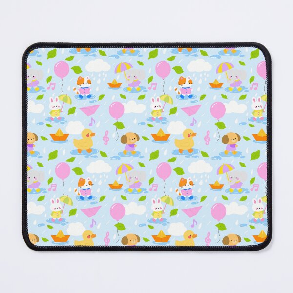 Item preview, Baby Shower Rainy Parade Pattern designed and sold by KJackArtwork.