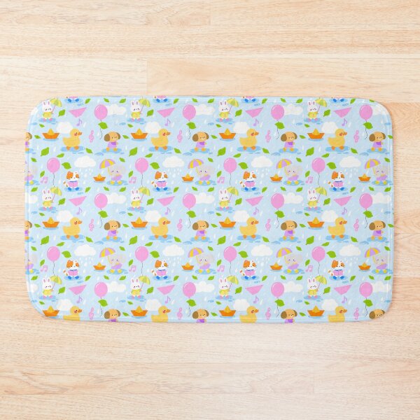 Item preview, Baby Shower Rainy Parade Pattern designed and sold by KJackArtwork.