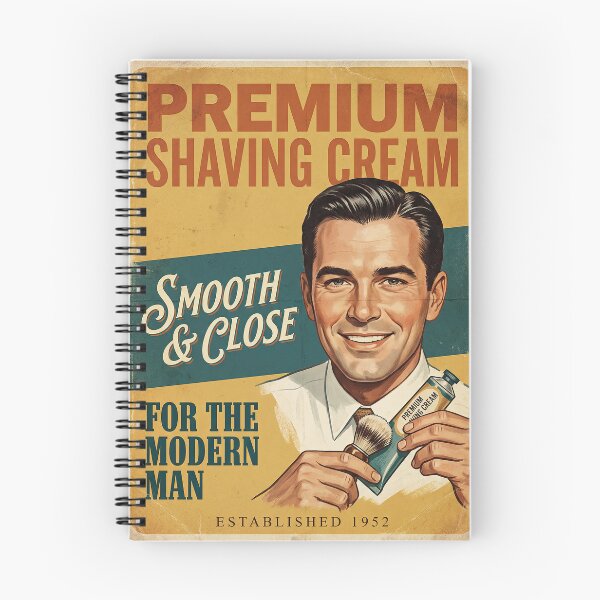 Item preview, Smooth Since ’52: Retro Shave for the Modern Man designed and sold by ForeverPrintsOK.