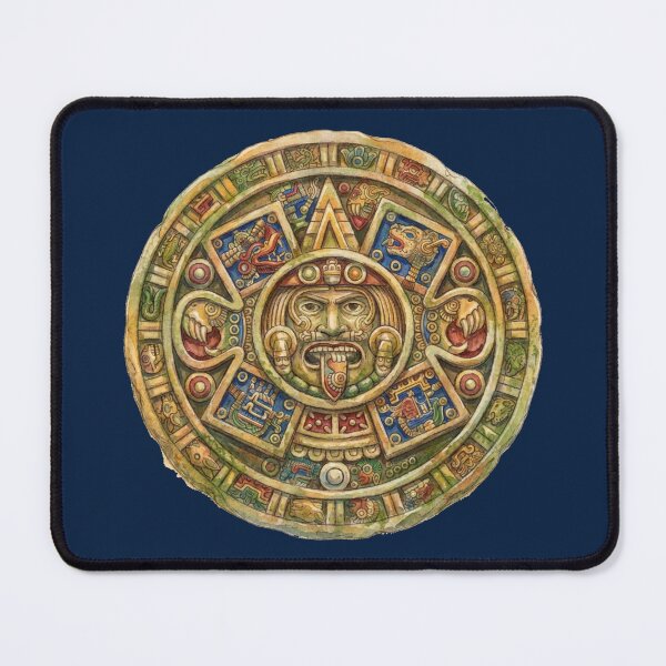 Item preview, Watercolor Aztec Calendar designed and sold by SAUHER.