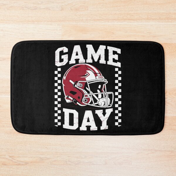 Item preview, Game Day Coquette Bow Football Checkered Women Kids  designed and sold by MarryIsMonth.