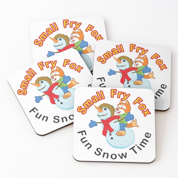 Item preview, Small Fry Fox - Fun Snow Time designed and sold by key-creations.