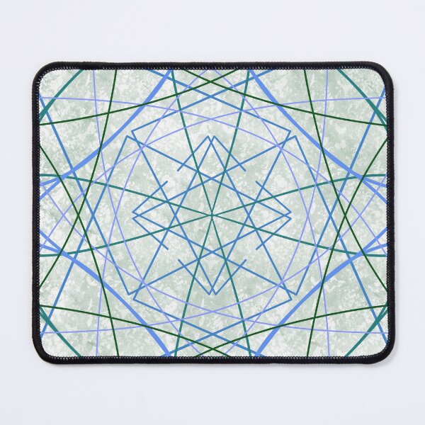 Item preview, Multicolor Blue and Green Modern Abstract Design designed and sold by Jeanna’s Designs.