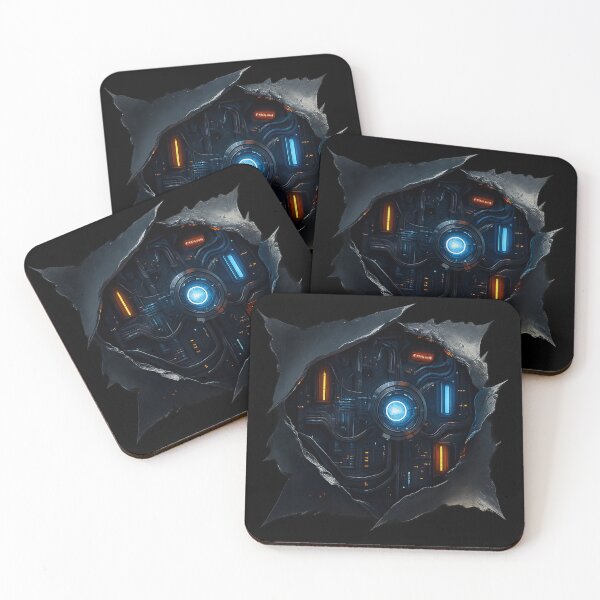Item preview, Torn Reality: Futuristic Tech Core Reveal designed and sold by MKreative Studio.