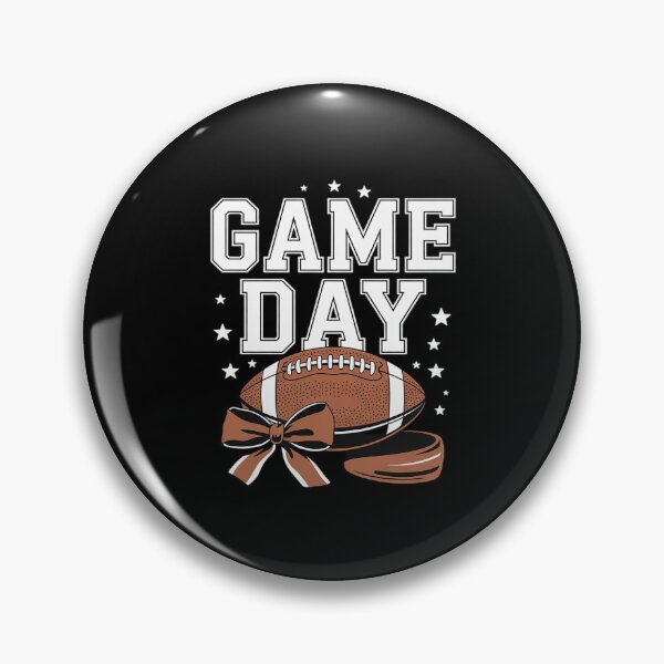 Item preview, Game Day Coquette Bow Football Checkered Women Kids designed and sold by MarryIsMonth.