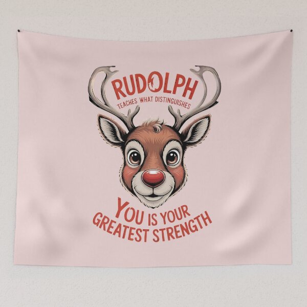 Item preview, The Strength of Your Uniqueness – Rudolph designed and sold by Art-Arcade6.