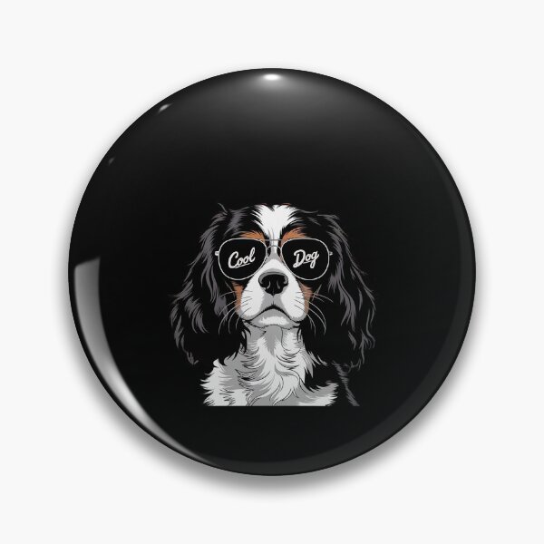 Item preview, Cavalier King Charles Spaniel with Sunglasse  designed and sold by AquaKiev.