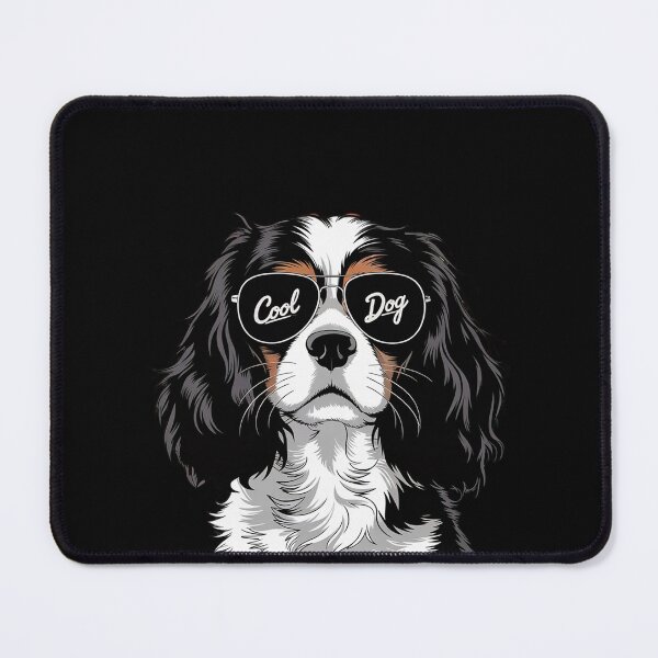 Item preview, Cavalier King Charles Spaniel with Sunglasse designed and sold by AquaKiev.