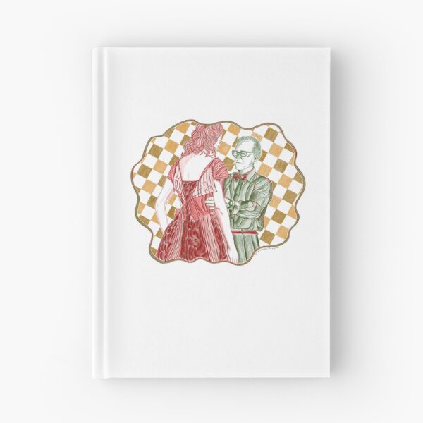 Item preview, Phantom Thread // Christmas Movie Collection // Handdrawn Illustration designed and sold by damnfinecuppa.