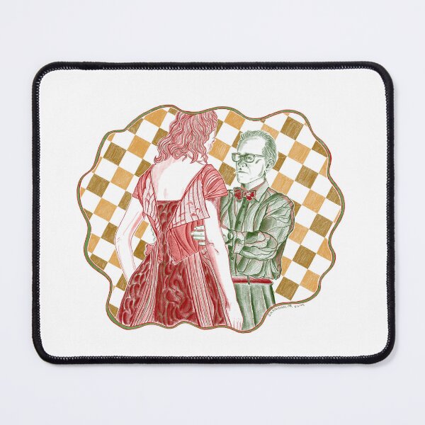 Item preview, Phantom Thread // Christmas Movie Collection // Handdrawn Illustration designed and sold by damnfinecuppa.