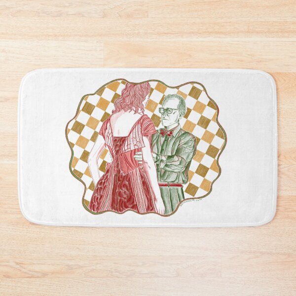 Item preview, Phantom Thread // Christmas Movie Collection // Handdrawn Illustration designed and sold by damnfinecuppa.