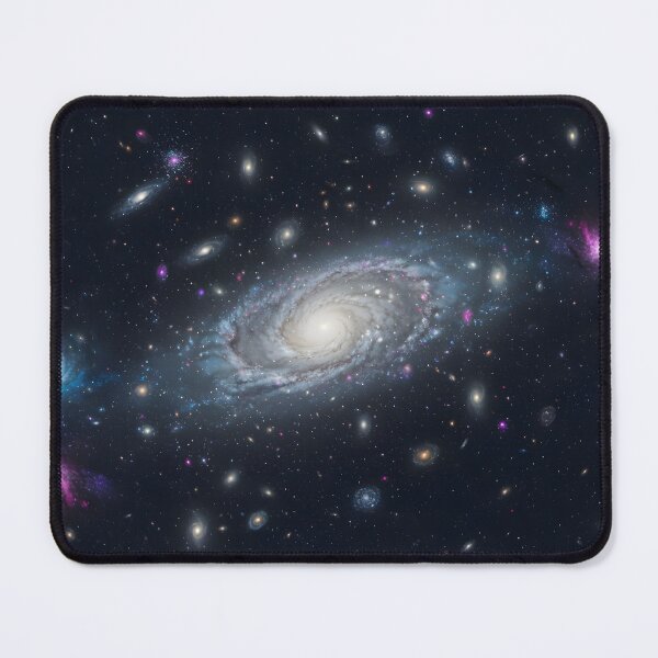 Item preview, Cosmic Spiral Symphony – Deep Space Galaxy Art designed and sold by deny36.