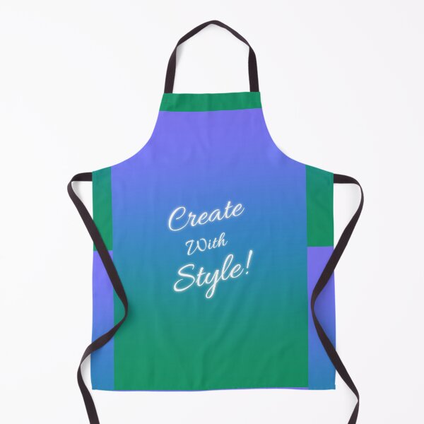 Item preview, Create With Style - Deep Blue and Green Color Gradient Design designed and sold by Jeanna’s Designs.