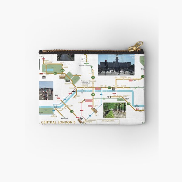 Item preview, London Gold Standard Cycle Map - 2025 designed and sold by Gold Standard Cycling.