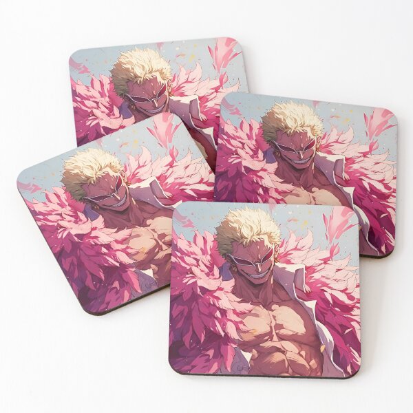 Item preview, Pink Feather Overlord – Stylish Villain King Anime Art designed and sold by Dyan4.