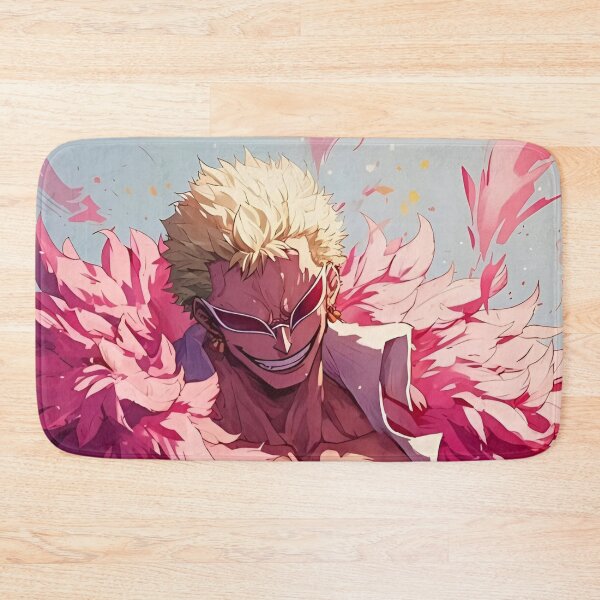 Item preview, Pink Feather Overlord – Stylish Villain King Anime Art designed and sold by Dyan4.