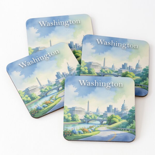 Item preview, Washington designed and sold by Art_By_Wing.