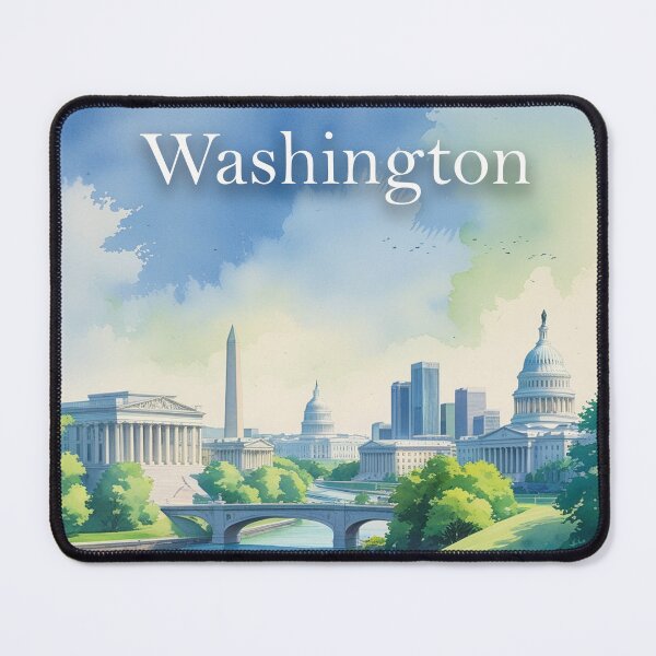 Item preview, Washington designed and sold by Art_By_Wing.