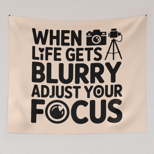 Item preview, When life gets blurry adjust your focus designed and sold by 123ks.