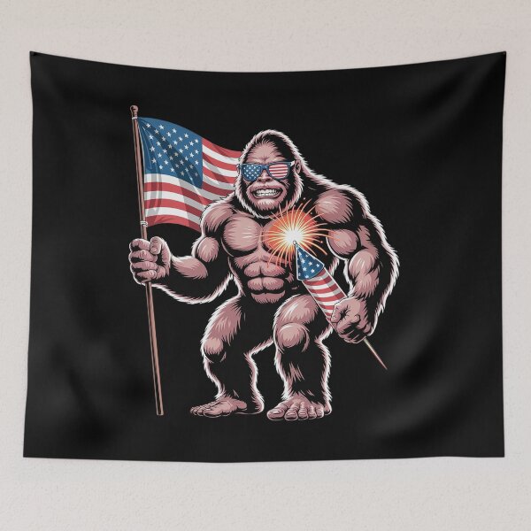 Item preview, Bigfoot Fireworks 4Th Of July designed and sold by Elenasriveras.