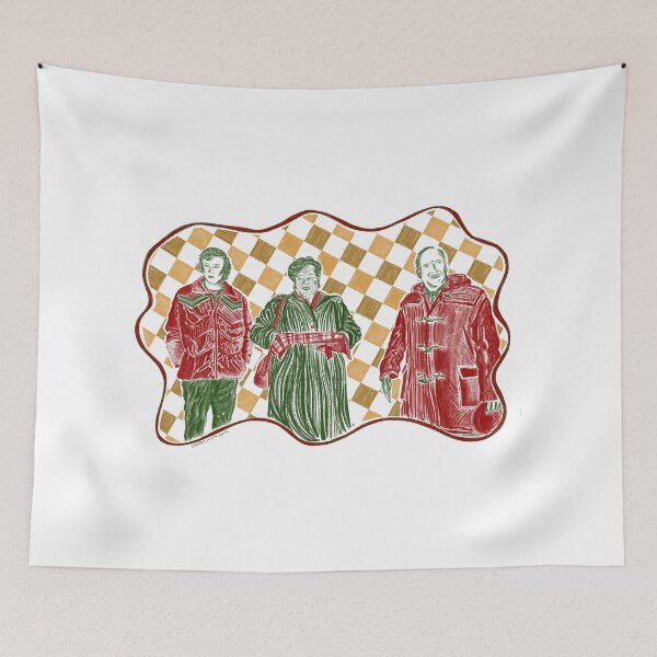 Item preview, The Holdovers // Christmas Movie Collection // Handdrawn Illustration designed and sold by damnfinecuppa.
