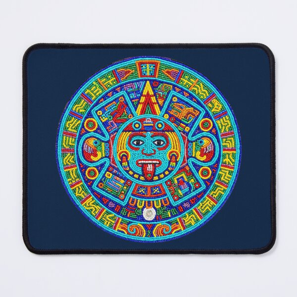 Item preview, Huichil Chaquira Style Aztec Calendar designed and sold by SAUHER.