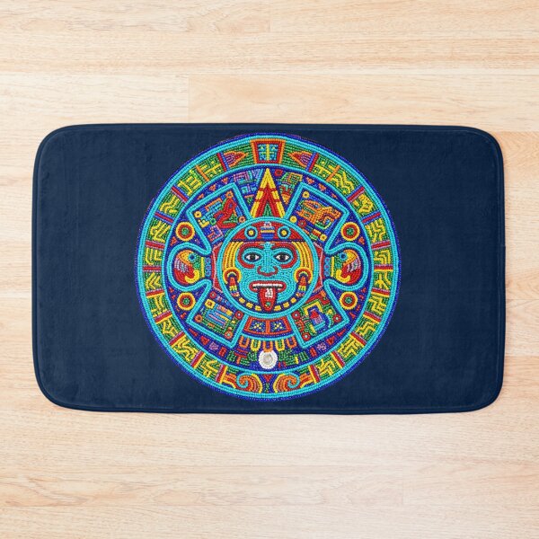 Item preview, Huichil Chaquira Style Aztec Calendar designed and sold by SAUHER.