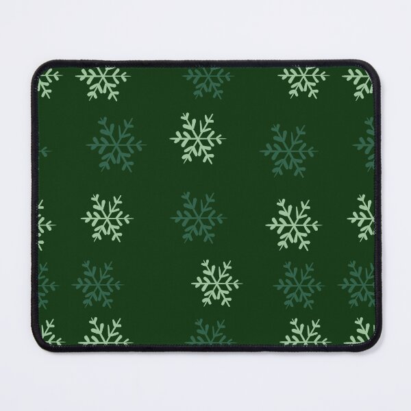 Item preview, Green snow flake designed and sold by Print-Designs.