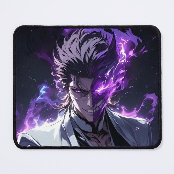 Item preview, Aizen- Hollow-Fused Swordsman – Dark Ascended Anime Warrior Art designed and sold by Dyan4.
