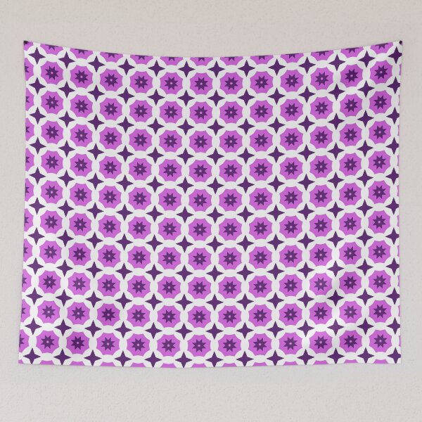 Item preview, My Lavender Glow Collection || Purple Abstract Geomeric Shape Pattern designed and sold by RoyalStarsPatts.